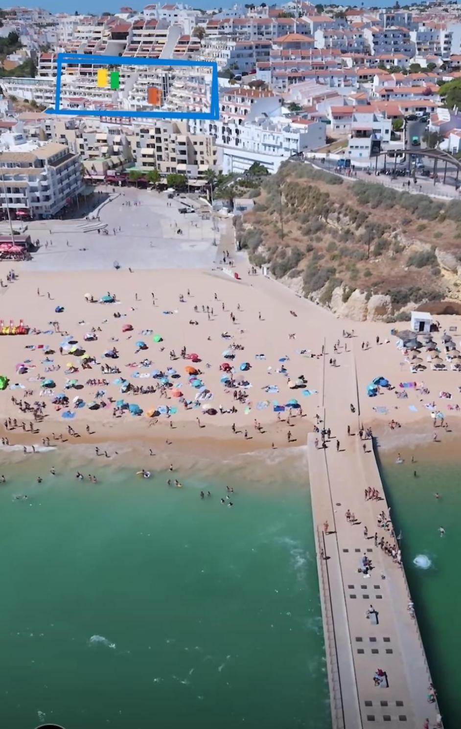 Albufeira Holidays Penthouse Sea View Bagian luar foto